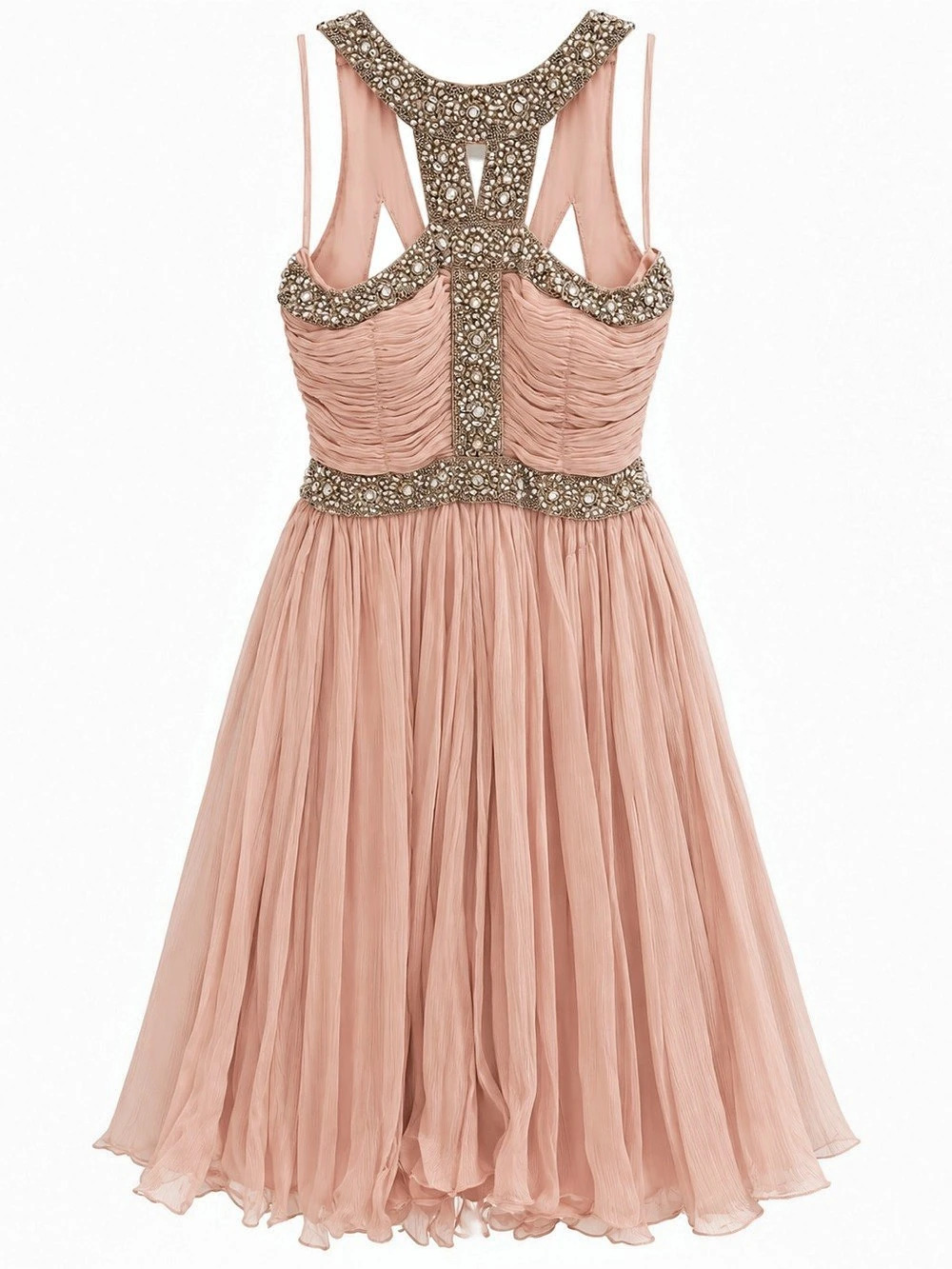 Rachel Gilbert Embellished Mini Dress